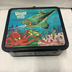 Thermos Voyage to the Bottom of the Sea Lunchbox - Blue and Black